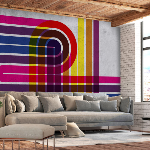 Artgeist - Papier peint - Technicolor [450x315] Artgeist  - Papier peint déco Papier peint