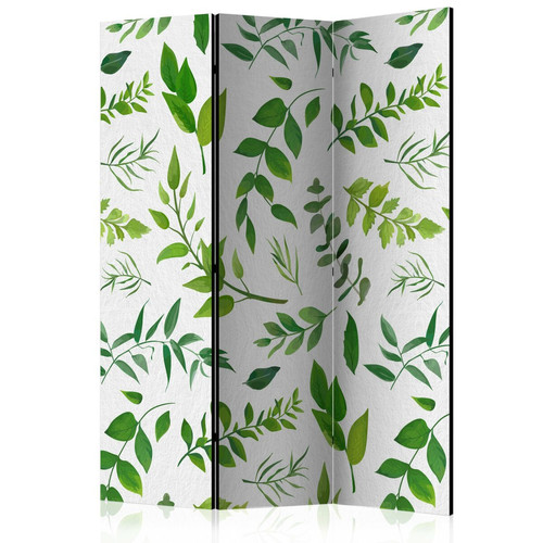 Artgeist - Paravent - Green Twigs [Room Dividers] [135x172] Artgeist  - Paravent bambou Paravents