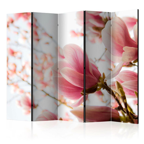 Artgeist - Paravent - Pink magnolia II [Room Dividers] [225x172] Artgeist  - Paravents