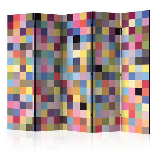 Artgeist - Paravent - Full range of colors II [Room Dividers] [225x172] Artgeist - Maison Jaune