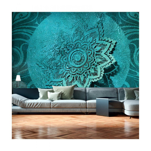 Artgeist - Papier peint - Azure Flower [350x245] Artgeist  - Revêtement sol & mur