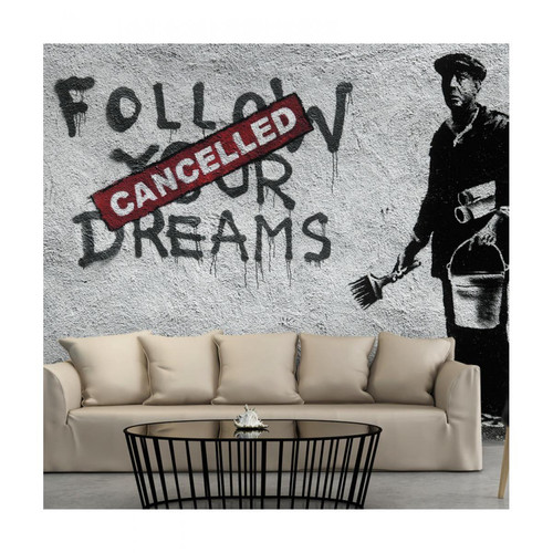 Artgeist - Papier peint - Dreams Cancelled (Banksy) [350x245] Artgeist  - Revêtement sol & mur