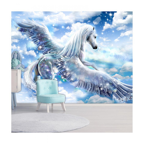 Artgeist - Papier peint - Pegasus (Blue) [350x245] Artgeist  - Artgeist