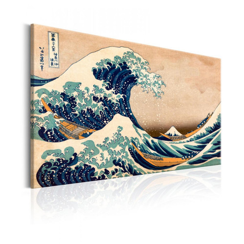 Artgeist - Tableau - The Great Wave off Kanagawa (Reproduction) 120x80 - Artgeist
