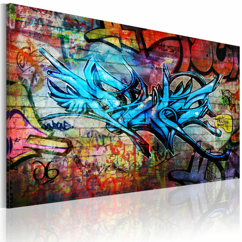 Artgeist - Tableau - Anonymous graffiti [120x80] Artgeist  - Tableau graffiti