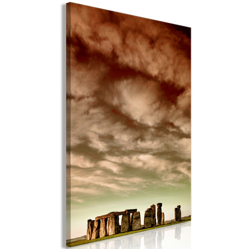 Artgeist - Tableau - Clouds Over Stonehenge (1 Part) Vertical [60x90] Artgeist  - Décoration