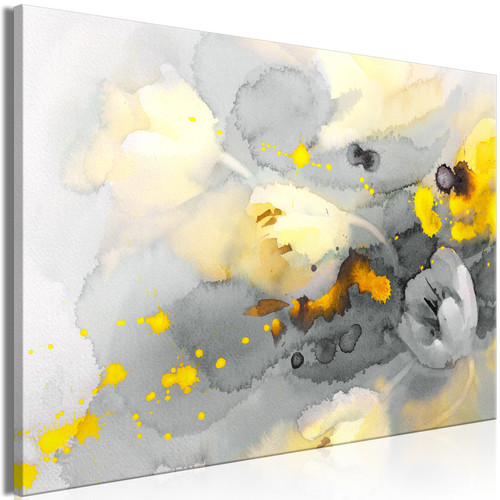 Artgeist - Tableau - Colorful Storm of Flowers (1 Part) Wide [30x20] Artgeist - Décoration