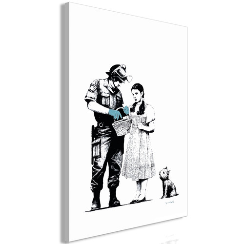 Artgeist - Tableau - Dorothy and Policeman (1 Part) Vertical [80x120] Artgeist  - Tableaux, peintures