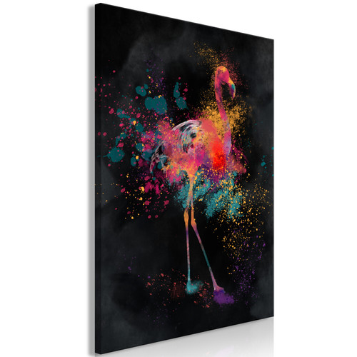 Artgeist - Tableau - Flamingo Colour (1 Part) Vertical [20x30] Artgeist  - Tableau sur toile plusieurs parties Tableaux, peintures