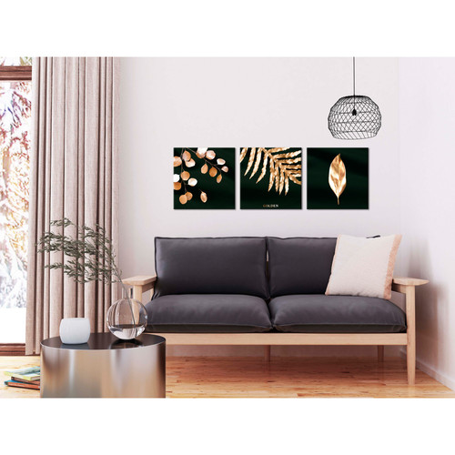 Artgeist - Tableau - Floristic Splendor (3 Parts) [150x50] Artgeist  - Décoration