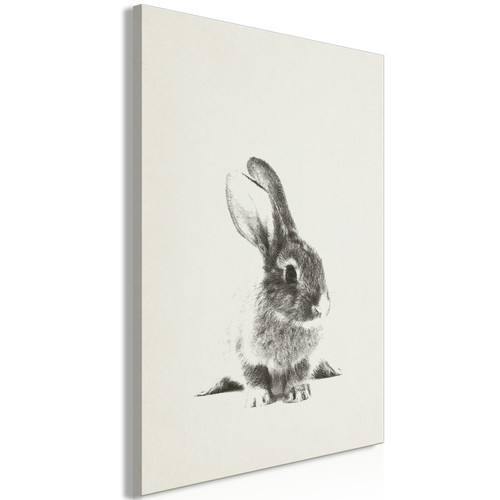 Artgeist - Tableau - Fluffy Bunny (1 Part) Vertical [20x30] Artgeist  - Décoration