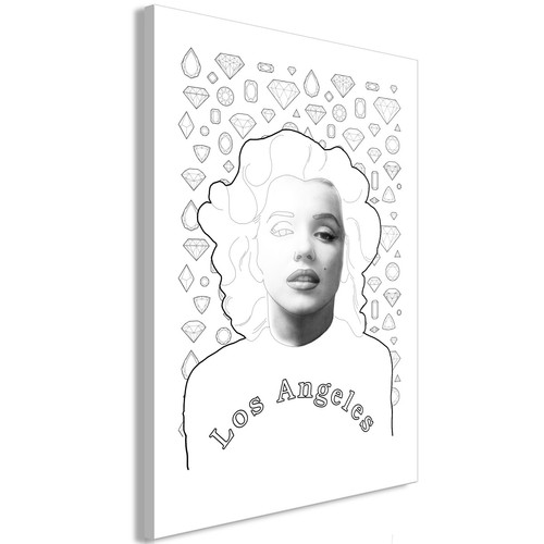 Artgeist - Tableau - Marylin Monroe (1 Part) Vertical [20x30] Artgeist  - Décoration
