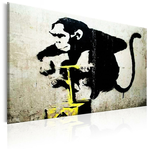 Artgeist - Tableau - Monkey Detonator by Banksy [30x20] Artgeist  - Décoration
