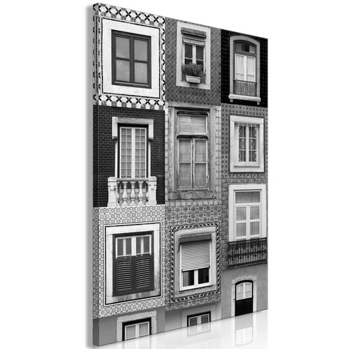 Artgeist - Tableau - Patterned Windows (1 Part) Vertical [60x90] Artgeist  - Décoration