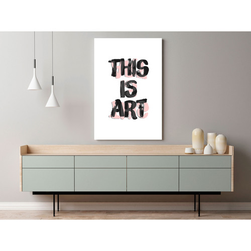 Artgeist - Tableau - This Is Art (1 Part) Vertical [60x90] Artgeist  - Tableaux, peintures