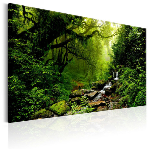 Artgeist - Tableau - Waterfall in the Forest [30x20] Artgeist  - Artgeist