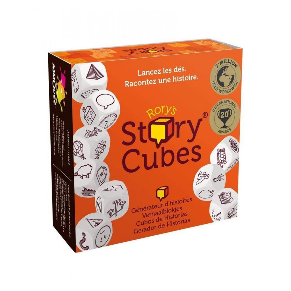 neuf et emballé orange Asmodee Story Cubes original Asmodée 