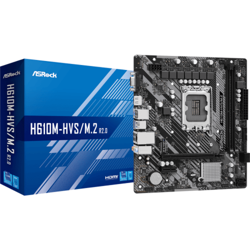 Asrock - H610M-HVS/M.2 R2.0 - Carte mère Intel