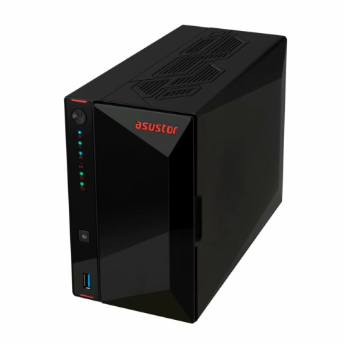 Asus - Asustor AS5402T NAS 2 Baies 2.0/2.9 GHz QC 4Go - 2 LAN 2.5GbE - USB3.2-4 Slots M.2 NVMe Asus  - Marchand 1fodiscount