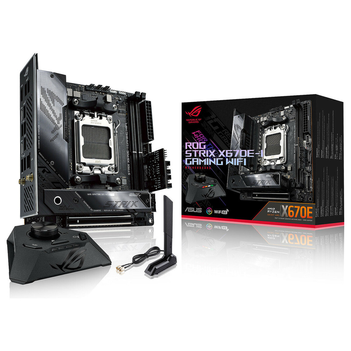 Carte mère AMD Asus ROG STRIX X670E-I GAMING WIFI