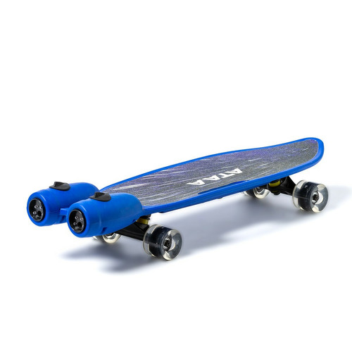Véhicule électrique pour enfant Skateboard avec LED et fumée ATAA Misil Bleu