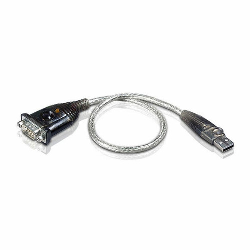 Aten - Adaptateur USB vers RS232 Aten UC232A-AT            35 cm Argent Aten  - Câble et Connectique Aten