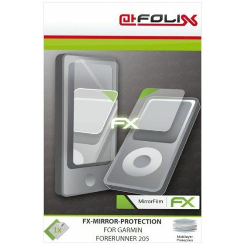 Atfolix - atFoliX FX-Mirror Film de protection d'écran pour Garmin Forerunner 205 Atfolix  - Accessoires sport connecté