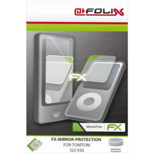 Atfolix - atFoliX FX-Mirror Film de protection d'écran pour TomTom GO 930 Atfolix  - Accessoires sport connecté