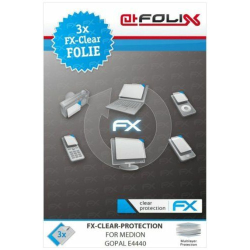 Atfolix - atFoliX FX-Clear Film de protection d'écran pour Medion GoPal E4440 Atfolix  - Accessoires sport connecté