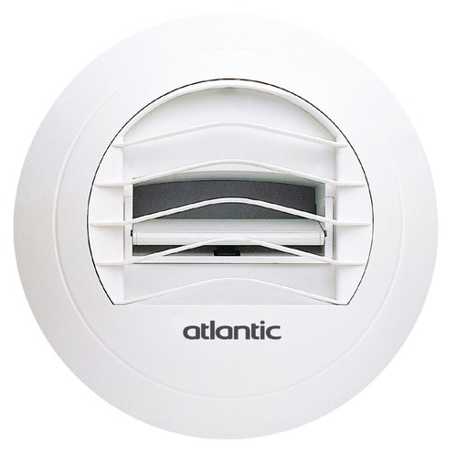 Atlantic - bouche extraction - autoréglable - atlantic be 120 j - 125 mm - atlantic 520238 Atlantic  - Grille d'aération Atlantic
