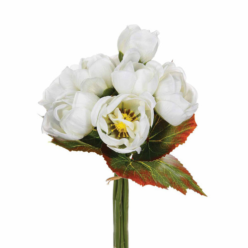 Atmosphera, Createur D'Interieur - Bouquet 8 Begonias artificiels - H. 23 cm Atmosphera, Createur D'Interieur - Plantes et fleurs artificielles