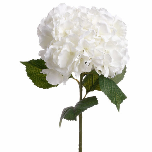 Atmosphera, Createur D'Interieur - Tige artificielle d'Hortensia - H. 83 cm - Blanc Atmosphera, Createur D'Interieur  - Plantes et fleurs artificielles