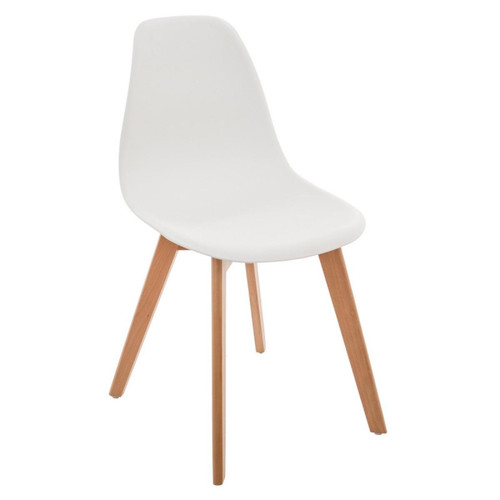 Atmosphera for kids - Chaises style scandinave "lena" pour enfant atmosphera - blanc Atmosphera for kids  - Chaises