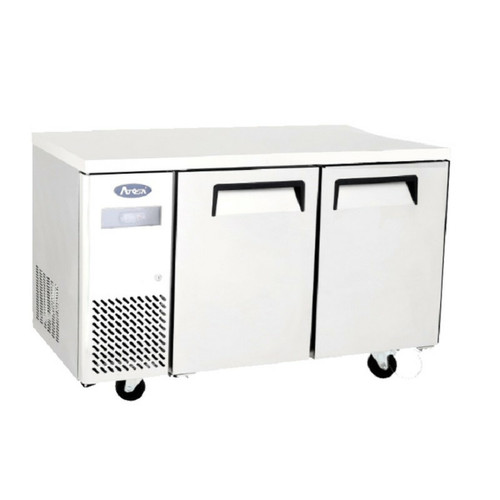 Atosa - Table Réfrigérée Positive Compacte 2 Portes - 270 à 370 L - Atosa Atosa  - Plan de travail 90 cm