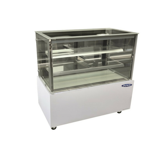 Réfrigérateur Atosa Vitrine Réfrigérée 4 Faces Vitrées Blanche - 900 à 1700 mm - Atosa