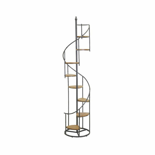 Aubry Gaspard - Étagère escalier en bois et métal. Aubry Gaspard  - Etagere metal