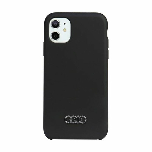 Audi - Audi Coque rigide en silicone pour iPhone 12/12 Pro 6,1`` Noir AU-LSRIP12P-Q3/D1-BK Audi  - Coque, étui smartphone
