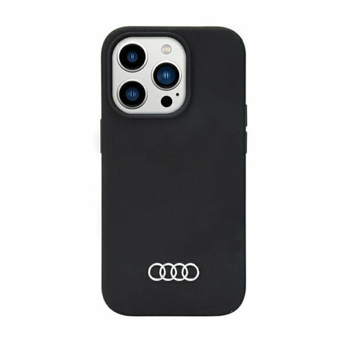 Audi - Audi Silicone Case - Coque pour iPhone 14 Pro Max (Noir) Audi  - Accessoire Smartphone