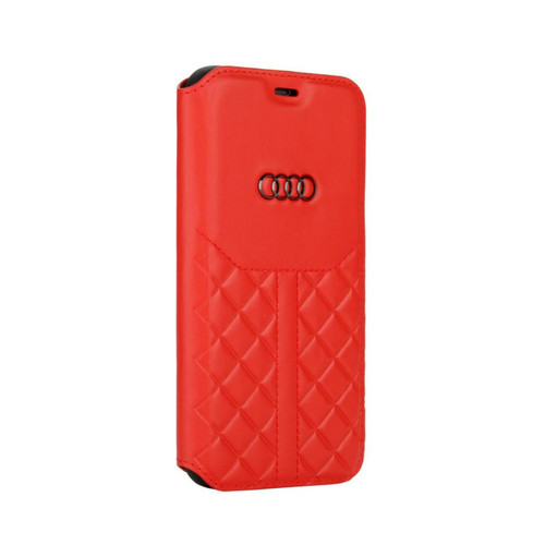 Audi - Audi Etui pour iPhone 12 Pro Max - Rouge Q8 Série cuir véritable Audi  - Audi