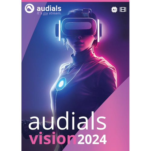 Audials - Audials Vision 2024 - Licence perpétuelle - 1 PC - A télécharger Audials  - Logiciel pour Mac