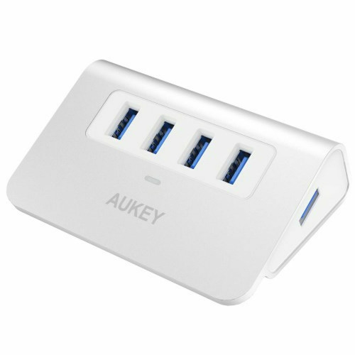 Aukey - Hub USB Aukey CB-H5 Aluminium Aukey  - Hub USB et Lecteur de cartes