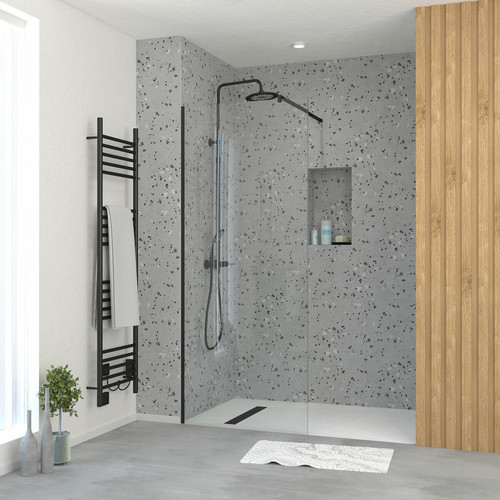 Aurlane - Paroi de douche 90 cm Aurlane  - Plomberie Salle de bain