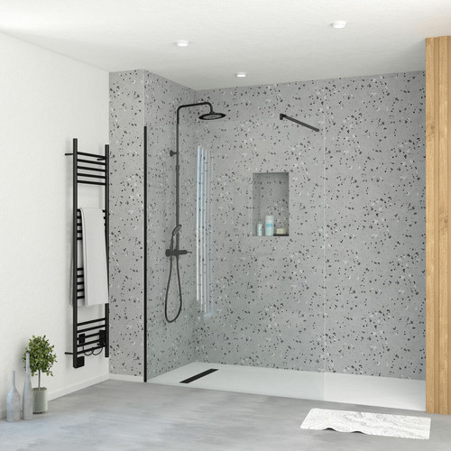 Aurlane - Paroi de douche 140 cm Aurlane  - Plomberie Salle de bain
