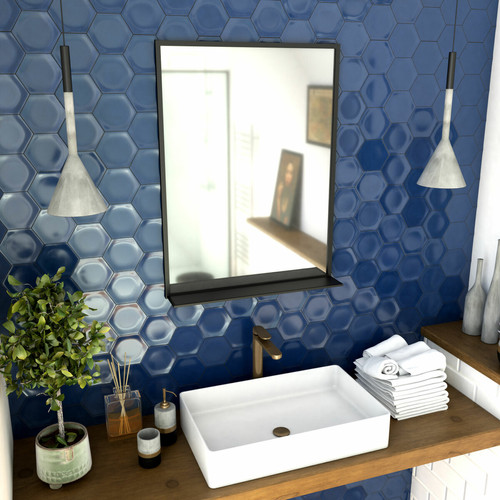 Aurlane - Miroir simple salle de bain Aurlane  - Cabine de douche hauteur 2 m