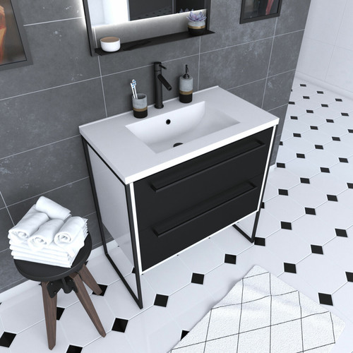 Aurlane - Meuble salle de bain 80 cm Aurlane - Salle de bain, toilettes
