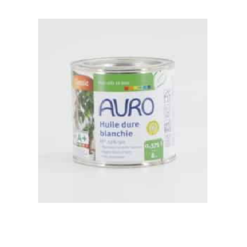 Auro - Huile dure blanchie pour bois N°126-90 (Volume  : 0,375 litre) Auro  - Peinture intérieure Auro