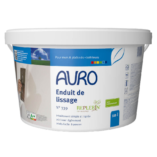 Auro - Enduit de lissage AURO N°339 (10l) Auro  - Peinture intérieure