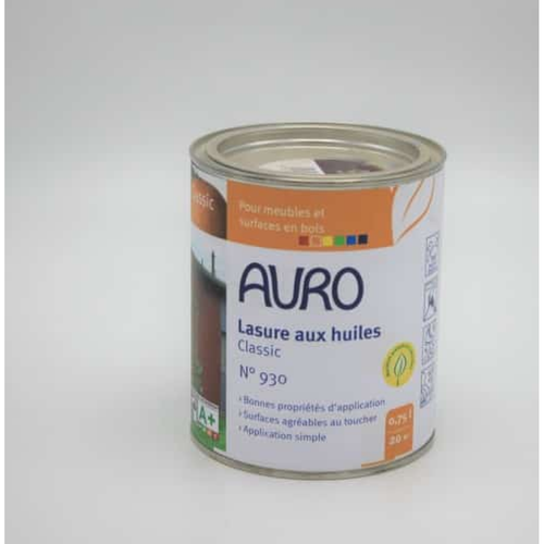 Auro - lasure aux huiles N°930 (Volume  : 2,5 litres) Auro  - Peinture intérieure