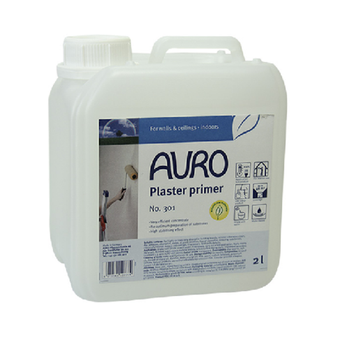 Auro - Sous couche lisse N°301 pour peinture AURO (Volume : 2 Litres) Auro  - Sous couche peinture