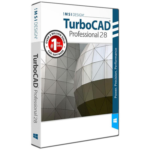 Avanquest Software - TurboCAD Professional 28 - Licence perpétuelle - 1 poste - A télécharger - Musique et MP3